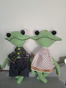 Doudous grenouilles