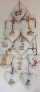 Coeurs déco