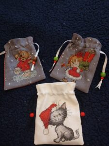 Pochettes cadeau Noël