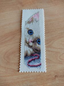 Marque-page chat